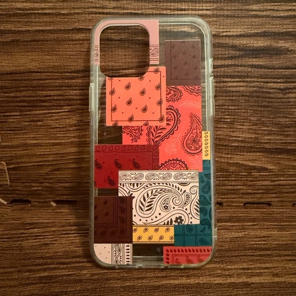 Accessories - Patchwork Design iPhone 12 Pro Max Case